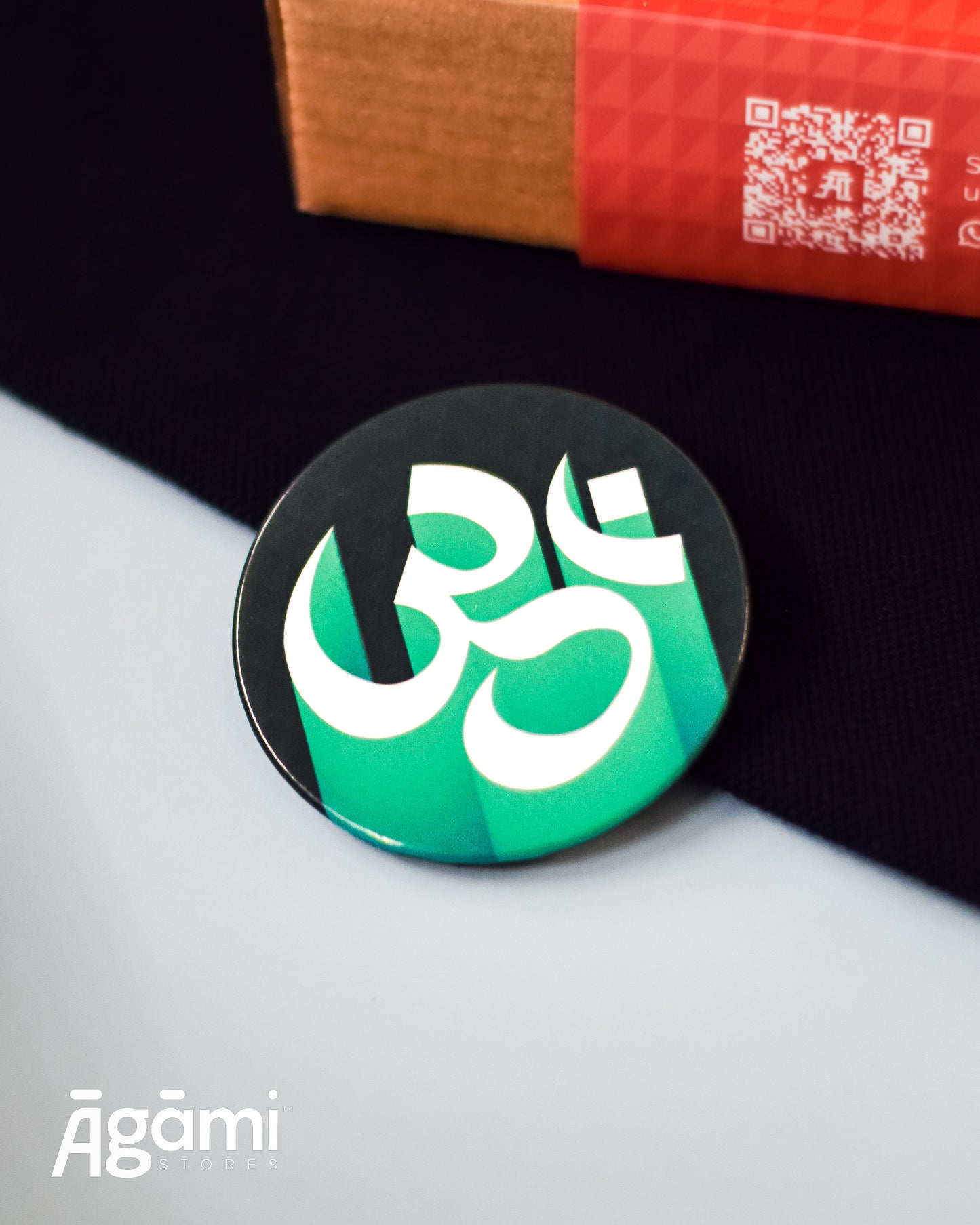Mahakal Shiva Pack | Polo Neck T-shirt, Stickers & Badge