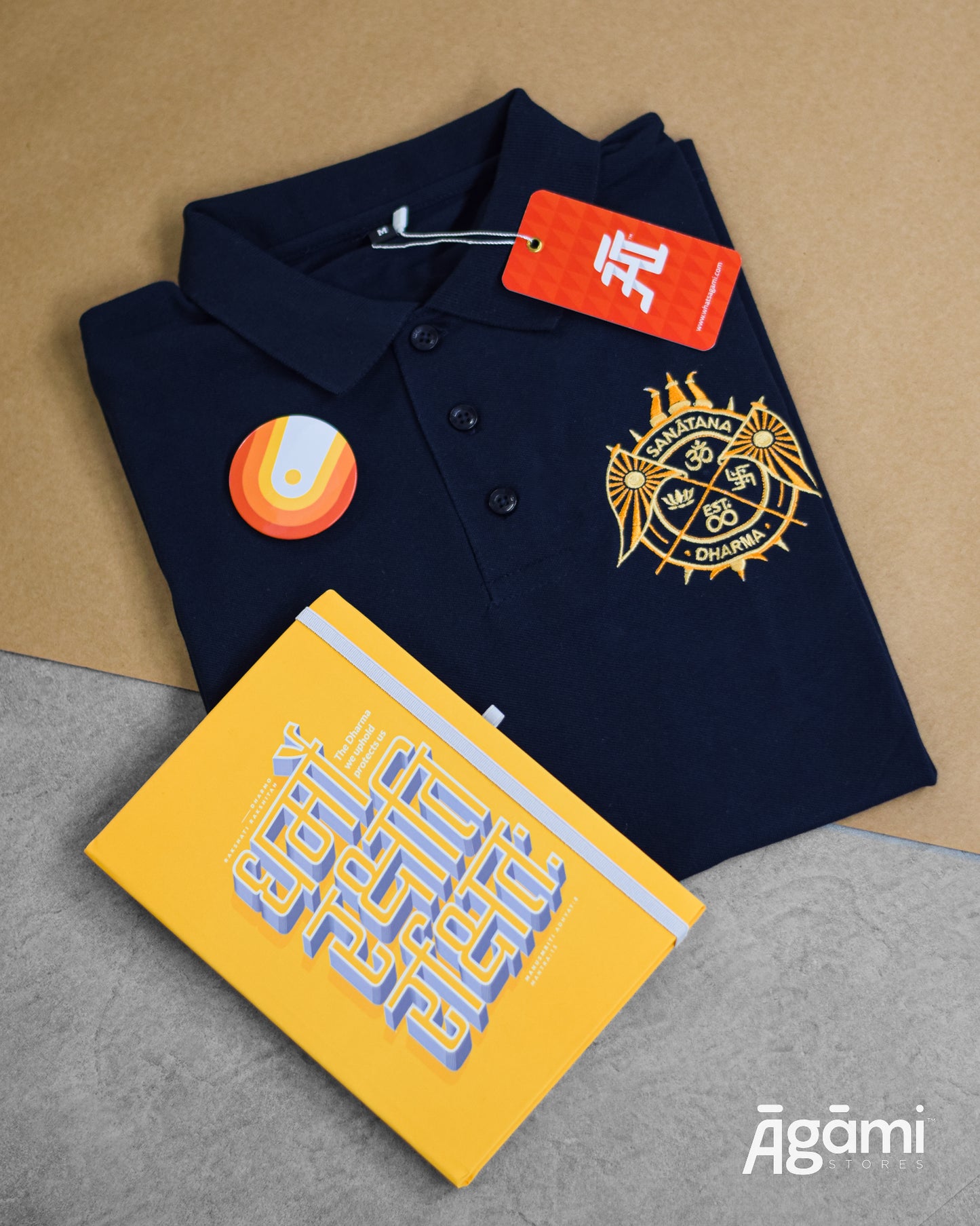 T-shirt + Journal + Badge (Hamper 1)