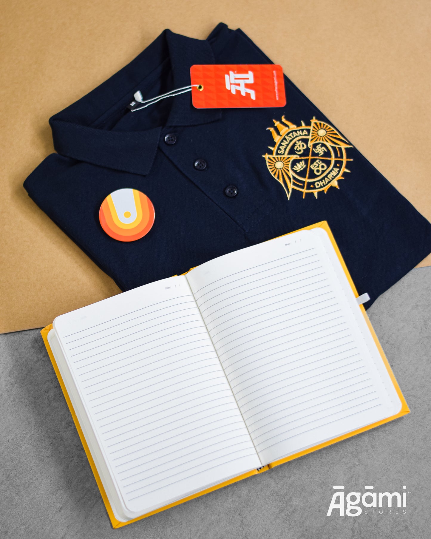 T-shirt + Journal + Badge (Hamper 1)