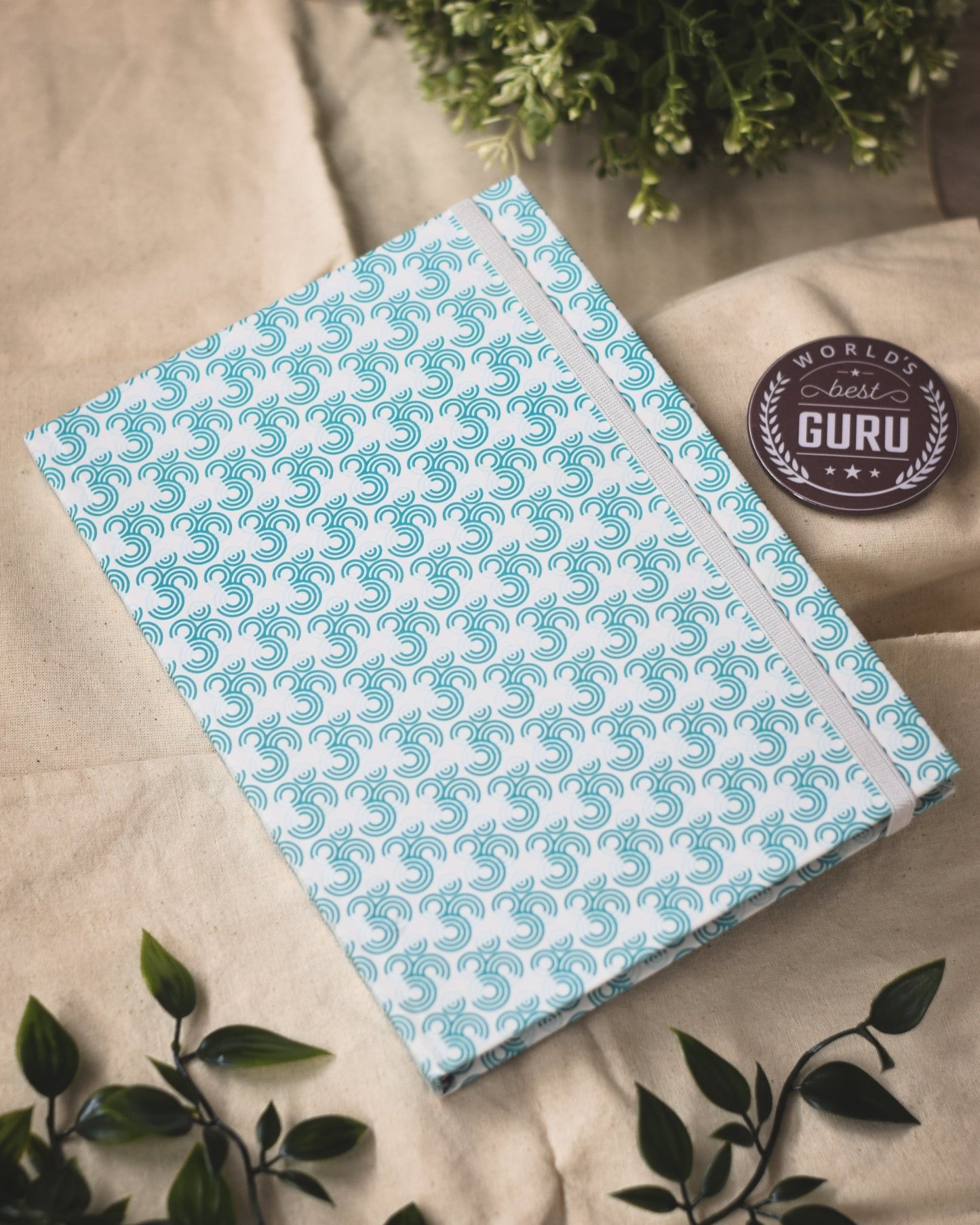 Guru Dakshina Hamper 3 | Journal + Pin Badge - Āgāmi