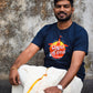 Jai Shree Ram Tshirt - Tamil | Navy Blue