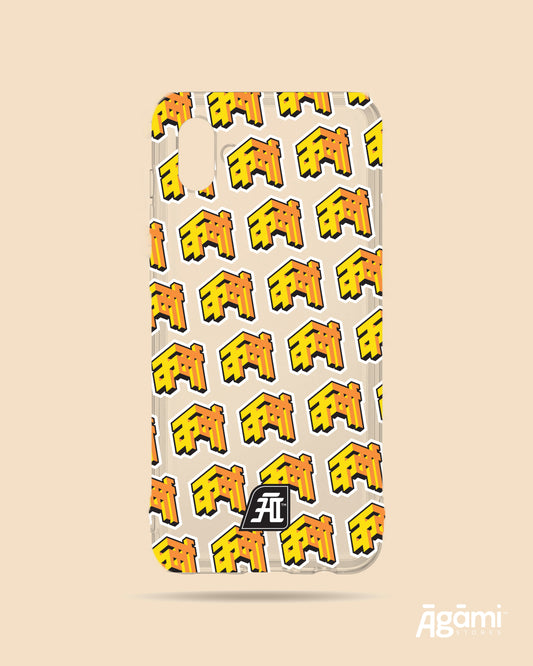 Karma Pattern | Silicone Clear Phone Case