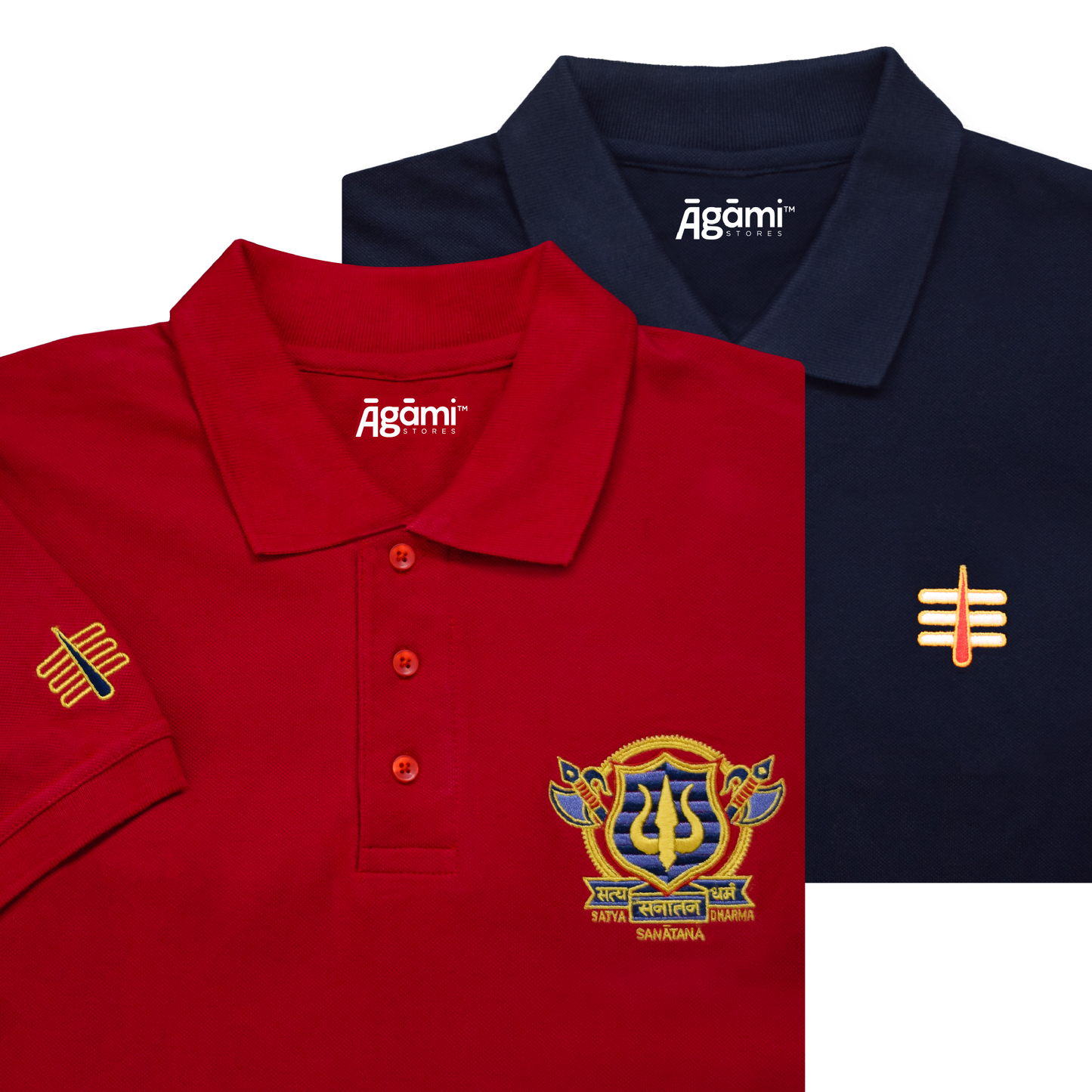 Combo Pack of 2 Polo Tshirts