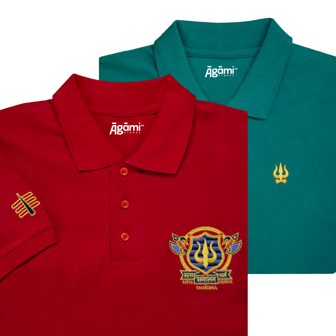 Combo Pack of 2 Polo Tshirts