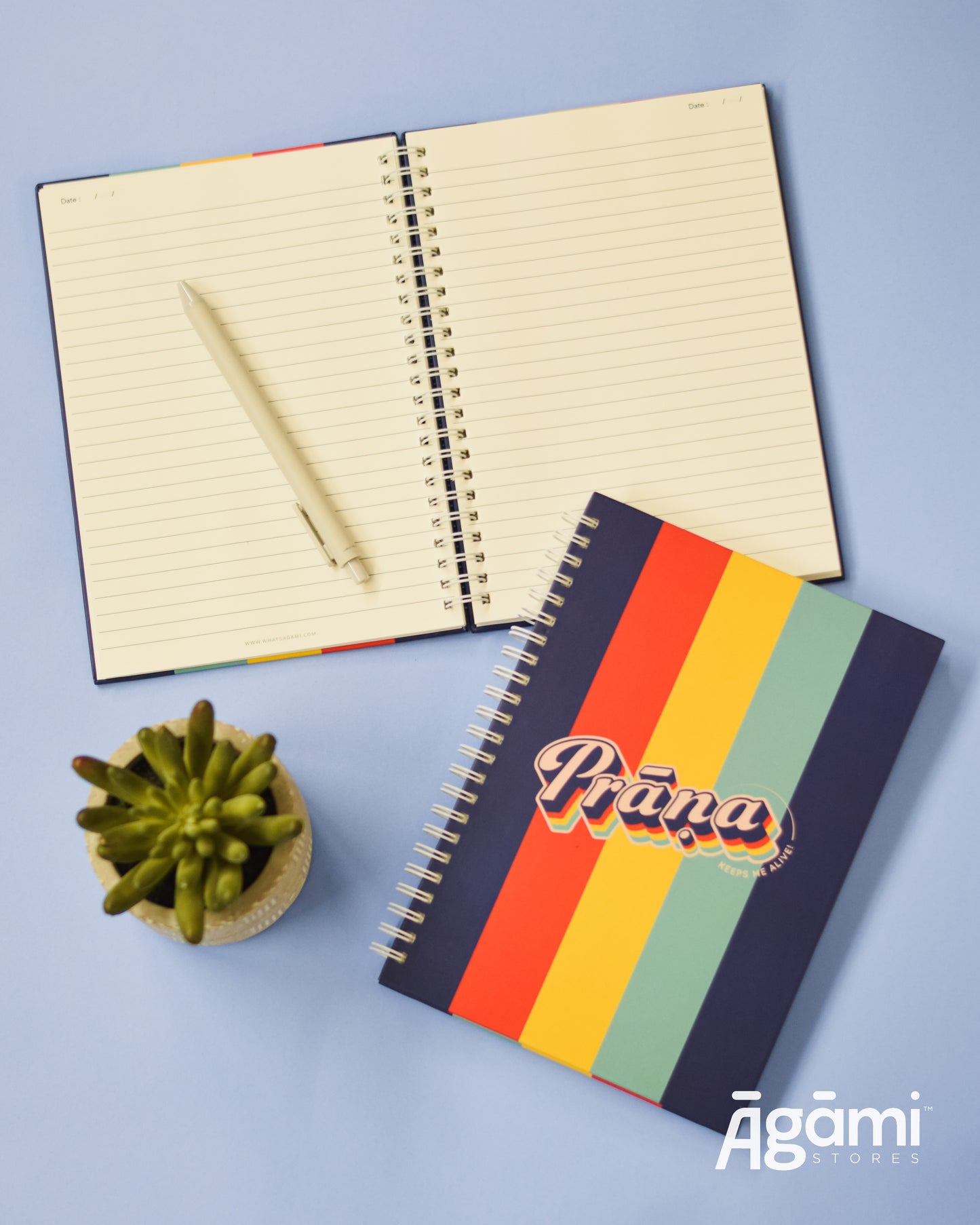 Prana A5 Spiral Notebook