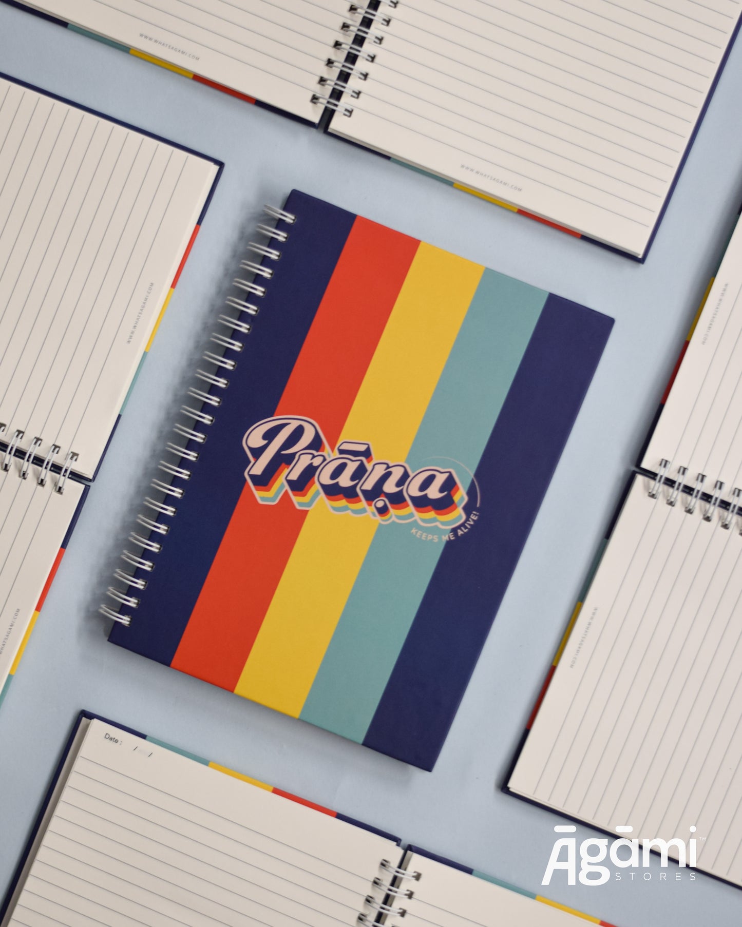 Prana A5 Spiral Notebook