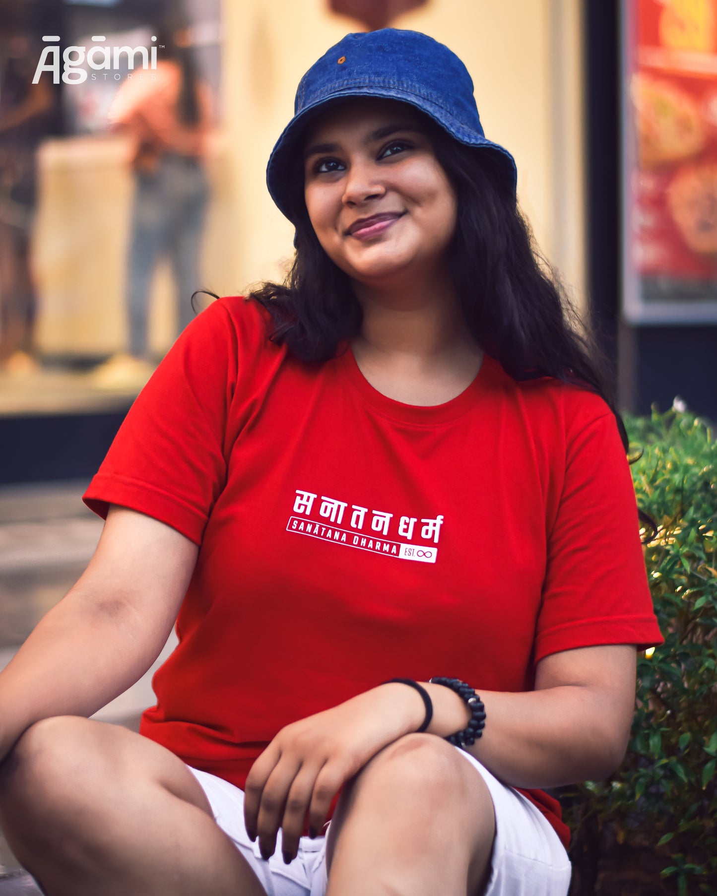 Classic Sanātana Dharma Tshirt - Red | Regular Fit