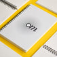 Om Vibes A5 Spiral Notebook | White