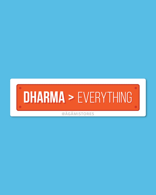 Dharma > Everything | Laptop & Mobile Sticker