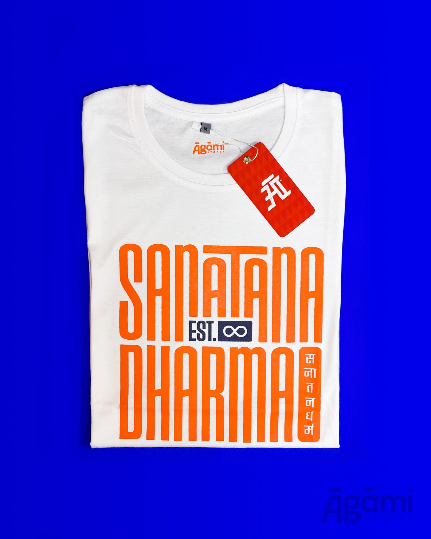 Sanātana Dharma Tshirt - White | Regular Fit