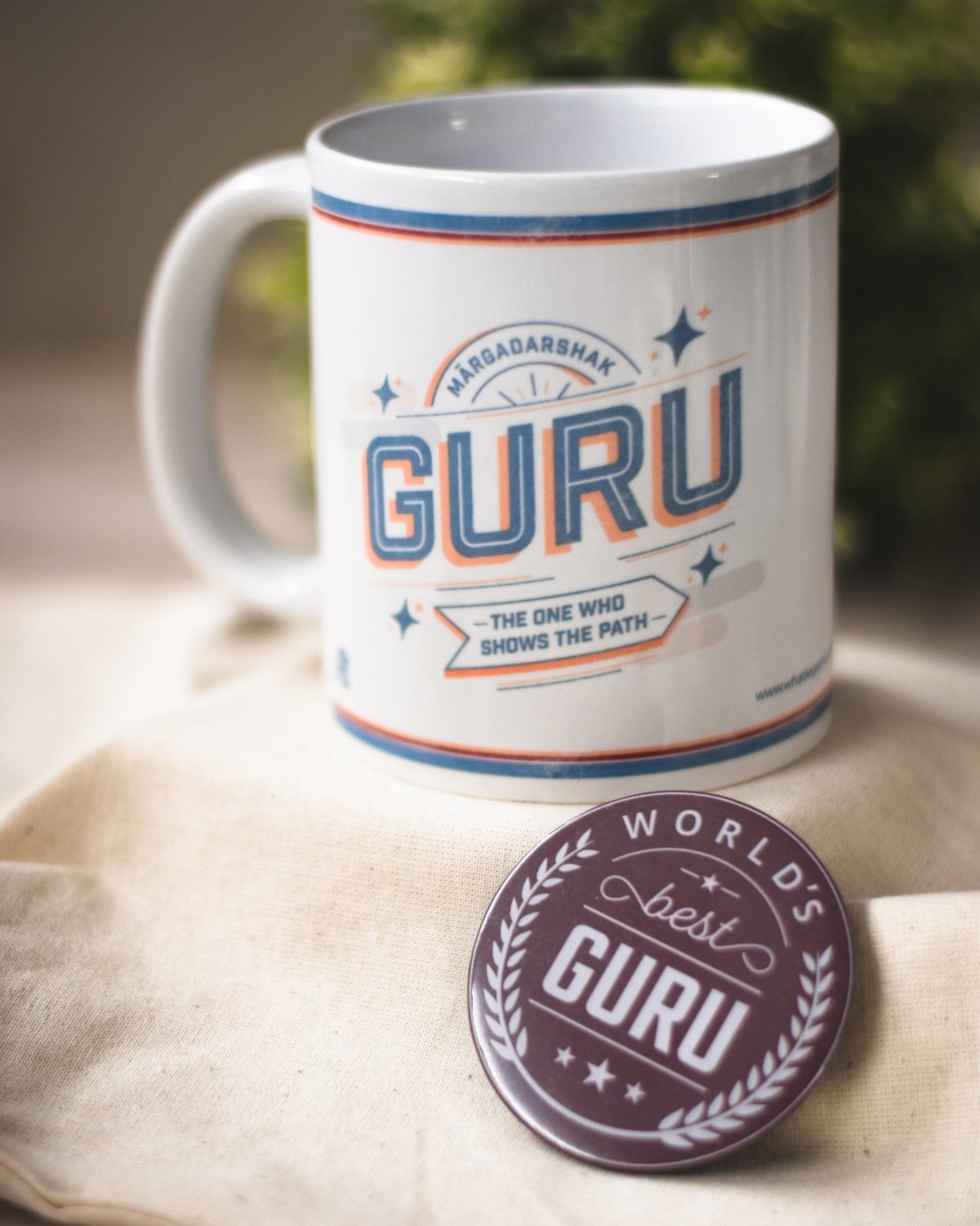 Guru Dakshina Hamper 2 | Mug+Pin Badge - Āgāmi