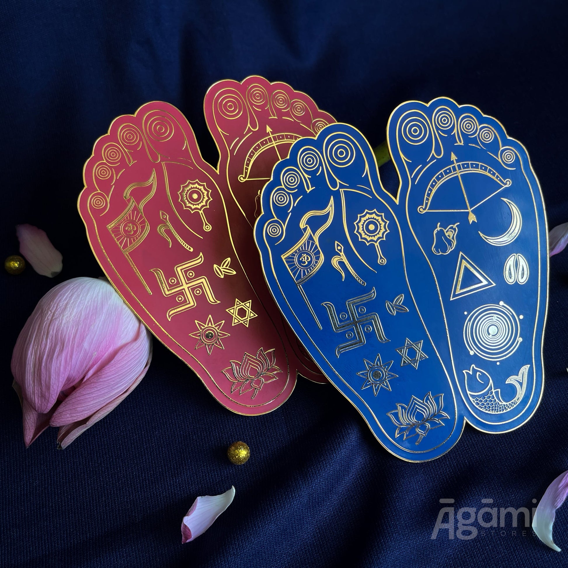 Lotus Feet of Shree Krishna | Neel - Āgāmi