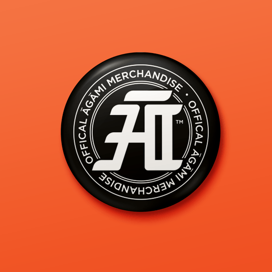 Official Āgāmi Merchandise | Pin Badge + Magnet - Āgāmi